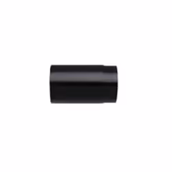 SAVE Fumisteria Plus NNO1502, Tubo dritto per canna fumaria, Nero, Porcellana, Acciaio, 15 cm, 250 mm, 1,2 mm