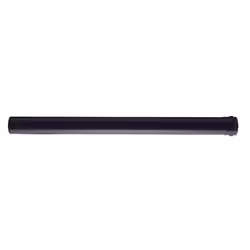 SAVE Fumisteria Plus PN800, Tubo dritto per canna fumaria, Nero, Porcellana, Acciaio, 8 cm, 1000 mm, 1,2 mm