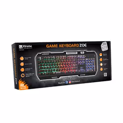 Xtreme 34642 tastiera Gaming USB QWERTY Italiano Nero