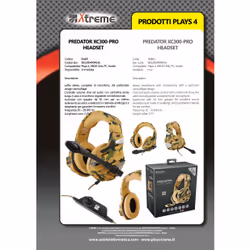 Xtreme 90483 Cuffia Gaming Predator XC300-PRO - Vista aggiuntiva 8
