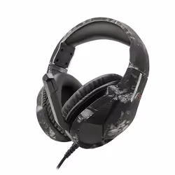 Xtreme 90504 Cuffia Gaming Wolf, Cablato, Gaming, 20 - 20000 Hz, Cuffie, Nero