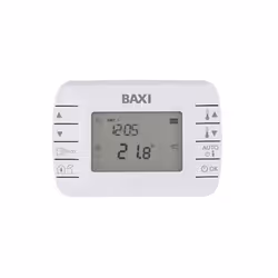 Baxi Cronotermostato modulante A7790606 Il cronotermostato modulante può essere utilizzato solo con caldaie funzionanti con p ...