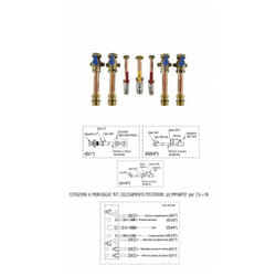 Baxi Kit collegamento inferiore impianto CSI IN 7217125
