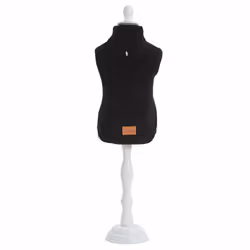 Croci C7074838, Cane, Maglione, Taglia unica, Nero, Tessuto, Tutte le razze