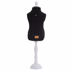 Croci C7074843, Cane, Maglione, Taglia unica, Nero, Tessuto, Tutte le razze