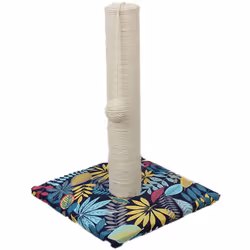Tiragraffi a colonna con gioco pendente Color Leafs per gatti Marca: Croci Formato : 30x30x42 cm Il tiragraffi è lo strumento ...
