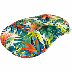 Cuscino ovale morbido Amazzonia con stampa variopinta per cani e gatti Marca: Croci Formato: 53 x 35 cm, 69 x 45 cm, 87 x 57 ...