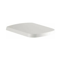 Ideal Standard - Sedile wc mia con coperchio, cerniere in acciaio inox chiusura rallentata bianco