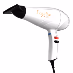 GA.MA Phon Leggero Ion: tecnologia agli ioni, anti crespo, 2400 W, Motore AC a lunga durata Made in Italy, 6 combinazioni di velocità e temperatura, colpo d'aria fredda, incluse 1 bocchette da 9 mm e 1 diffusore - Vista aggiuntiva 6