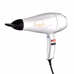 GA.MA Phon Leggero Ion: tecnologia agli ioni, anti crespo, 2400 W, Motore AC a lunga durata Made in Italy, 6 combinazioni di velocità e temperatura, colpo d'aria fredda, incluse 1 bocchette da 9 mm e 1 diffusore - Vista aggiuntiva 7