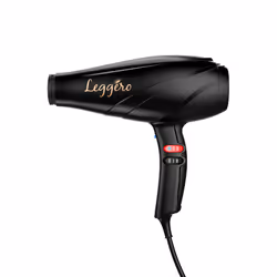 GA.MA Phon Leggero Gama, Made in Italy, Ultraleggero, Ergonomico, 2400W, Motore AC a Lunga Durata, 6 COmbinazioni di Temperatura e Velocità, Pulsante Aria Fredda, Include una Bocchetta 9mm, cavo lungo 3m - Vista aggiuntiva 4