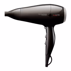 GA.MA Phon Diamond Ceramic: 2300 W, tecnologia agli ioni per capelli sani e senza crespo, componenti interni in ceramica, Motore DC leggero e silenzioso, 6 combinazioni di temperature e velocità, ideale per capelli fini e danneggiati, inclusa 1 bocchetta e 1 diffusore - Vista aggiuntiva 5