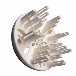 GA.MA Phon Diamond Ceramic: 2300 W, tecnologia agli ioni, anti effetto crespo, componenti interni in ceramica ideale capelli danneggiati, Motore DC leggero e silenzioso, 6 combinazioni di temperature e velocità, inclusa 1 bocchetta e 1 diffusore - Vista aggiuntiva 5