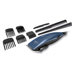 GA.MA Tagliacapelli GM562.13, Con Potente Motore Magnetico, Lama in Acciaio Inossidabile, 4 Diverse Lunghezze di Taglio (da 1,2 a 2,4 mm), Cavo Lungo 1,75m, Include 5 Pettini Guida e Kit di manutenzione, Alimentato a Rete