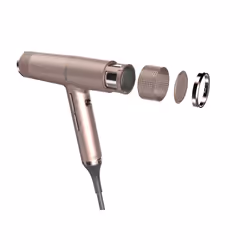 GA.MA Phon iQ Perfetto: solo 294 grammi, compatto, ergonomico, interfaccia digitale, Motore Brushless Intelligente, Tecnologia agli ioni, Effetto Venturi, Pulizia Profonda, Sistema di Autodiagnosi e di Autopulizia, Funzione di Memoria, Silenzioso - solo 78dB, 12 combinazioni di temperatura e velocità, accessori esclusivi - Vista aggiuntiva 7
