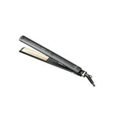 GA.MA Piastra Elegance Gold: trafile larghe in ceramica e olio d'argan "oro fluido", ceramica ion, effetto liscio o mosso a lungo, riscaldamento istantaneo, temperatura ideale fissa, pulsante chiudi piastra