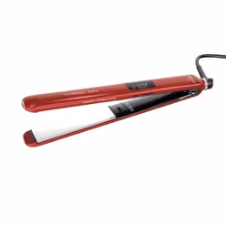 GA.MA Piastra Red Digital Titanio 4D: trafile in titanio, tecnologia agli ioni e ozono, anti crespo, capelli protetti, lisci a lungo, temperatura regolabile da 160 a 230°C, auto spegnimento - Vista aggiuntiva 3