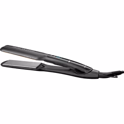 GA.MA Piastra X-Wide Digital Dual Plates 4D: doppia trafila in Titanio e Ceramica con infuso di oli essenziali, ideale sia per capelli spessi e folti sia per capelli danneggiati, fragili & fini, Massima Protezione, Styling Facile, Tecnologia agli Ioni e Ozono, Anti Crespo, Temperatura regolabile da 150° a 230° C, Comoda da usare, Autospegnimento - Vista aggiuntiva 2