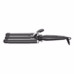 GA.MA Triferro Salon Curl Gama, ideale per realizzare ricci impeccabili su capelli lunghi e folti, 3 tubi da 25 mm, tubo extra-lungo da 170 mm, Tecnologia Silk Chrome, Riscaldamento veloce, Rivestimento Nano Silver, Temperatura regolabile da 130 a 210°C, Display LED, Cavo Lungo 3 metri, Funzione Auto Spegnimento dopo 60 minuti - Vista aggiuntiva 6