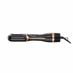 GA.MA Multistyler Gold Ion: è lo strumento multifunzione che rivoluziona la tua routine di styling. Include due accessori intercambiabili: la spazzola a doppia testa con setole miste, e l'asciugacapelli, perfetto per preparare la chioma prima dello styling. Dotato di 2 velocità, 3 impostazioni di temperatura e una potenza di 1200W. - Vista aggiuntiva 6