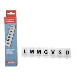 GIMA 25832 organizzatore per pillole 7