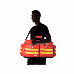 GIMA 27153 Poliestere, Cloruro di polivinile (PVC) Rosso Unisex Borsa tote - Vista aggiuntiva 5
