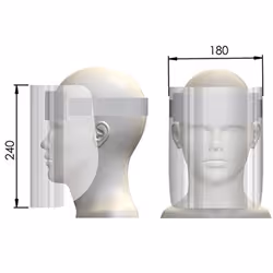 GIMA 30846 maschera facciale di protezione Manutenzione degli impianti 125 g 1 pz - Vista aggiuntiva 4