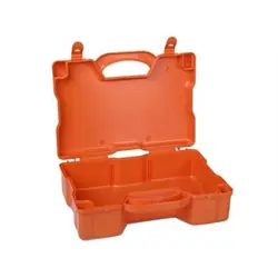 Valigetta PLASTIC CASE A vuota -  per kit pronto soccorso - Arancione