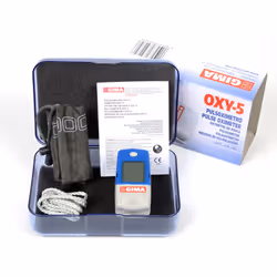 GIMA OXY-5 pulsossimetro Blu, Grigio - Vista aggiuntiva 5
