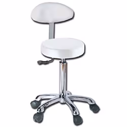 Altezza regolabile 53-68 cm Colore: bianco 1 pezzo Sgabelli con altezza regolabile: - Seduta imbottita in finta pelle Ø 33 cm ...