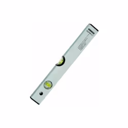 Profilato alluminio mm 1,3 Finitura anodizzata argento Fiala centrale orizzontale e verticale Tolleranza max mm/m 1 Base magn ...