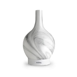 Innoliving INN-773W diffusore di aromi Vaso Vetro, Plastica Bianco