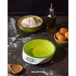 Bilancia Digitale Da Cucina Con Ciotola Col. Giallo Innoliving INN-133Y