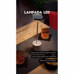 Innoliving INN-094 lampada da tavolo 1,3 W LED Nero