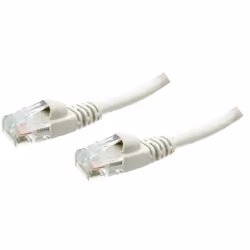 Kon.El.Co. 59.6616.80, 1 m, Cat5e, U/UTP (UTP), RJ-45, RJ-45, Bianco