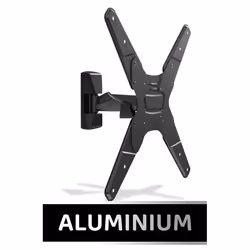 G.B.S. Elettronica AWM-2355/2, 139,7 cm (55"), 400 x 400 mm, -12 - 8°, 120°, Alluminio, Nero