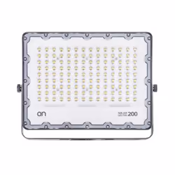 Kon.El.Co. Solar LED Pro 200, Grigio, IP65, Alluminio, 2 m, 25 W, LED