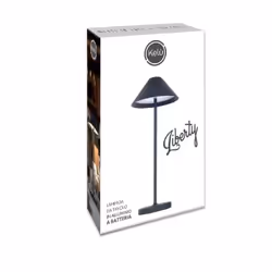 Kon.El.Co. Liberty lampada da tavolo 3 W Nero - Vista aggiuntiva 5