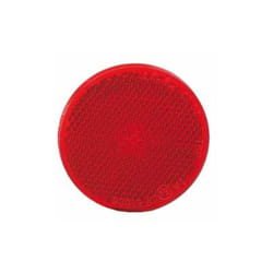 Catadiottro catarifrangente Ø80 rosso roulotte camper carrelli caravan (29538)