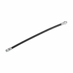 Tubo flessibile ad alta pressione per pompe ingrassaggio Ø 4x8mm, lunghezza 600mm, con filetto M10x1 UNI160, 750ATM