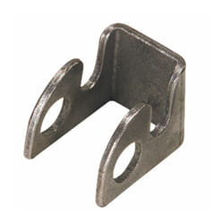 AMA - Supporto forato stretto per cerniera ø 23mm