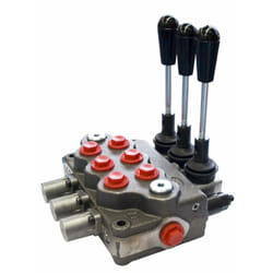 AMA - Distributore Walvoil SD5 a 3 leve doppio effetto - 40L