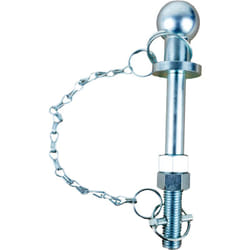 Perno traino a sfera zincato ø22x190mm