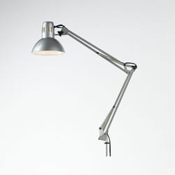 Perenz - Lampada Da Scrivania Moderna Arc Metallo Argento 1 Luce E27