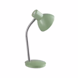 Collezione PLAY PICCOLA E SIMPATICA Lampada da tavolo Flex in metallo verde, è un'opzione versatile ed elegante per la tua ca ...