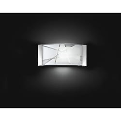 Perenz - Plafoniera Contemporanea Fish Metallo Cromo Vetro 1 Luce E27