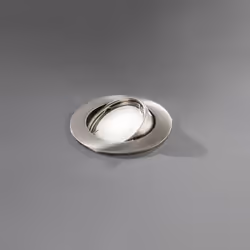 Collezione Oasis LUCE DI QUALITÀ Faretto da incasso in acciaio verniciato di colore cromo spazzolato, offre una luce direzion ...
