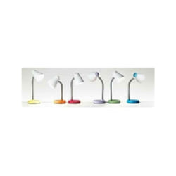 Perenz - lampada da tavolo colore blu 15w attacco e27 6036c