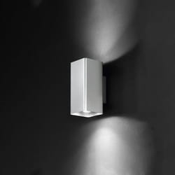 Perenz - Applique Da Esterno Moderna Lulu' Metallo Cromo Vetro Led 2X7W 3000K