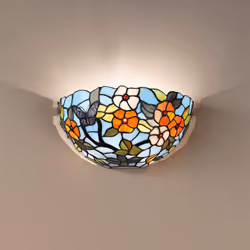 Collezione Tiffany ILLUMINA LA TUA CASA CON L'ELEGANZA DI TIFFANY! L'Applique Tiffany è un'eccellente combinazione di raffina ...